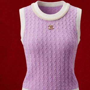 Top Chanel purple