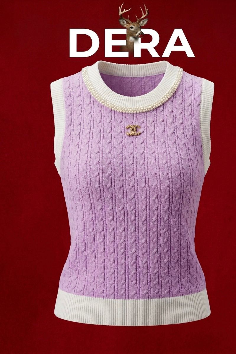 Top Chanel purple