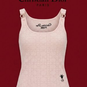 Dior pink basic top