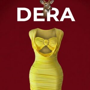 Yellow basic dress