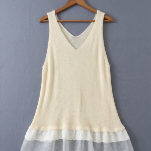 Beach dress basic short sleeve