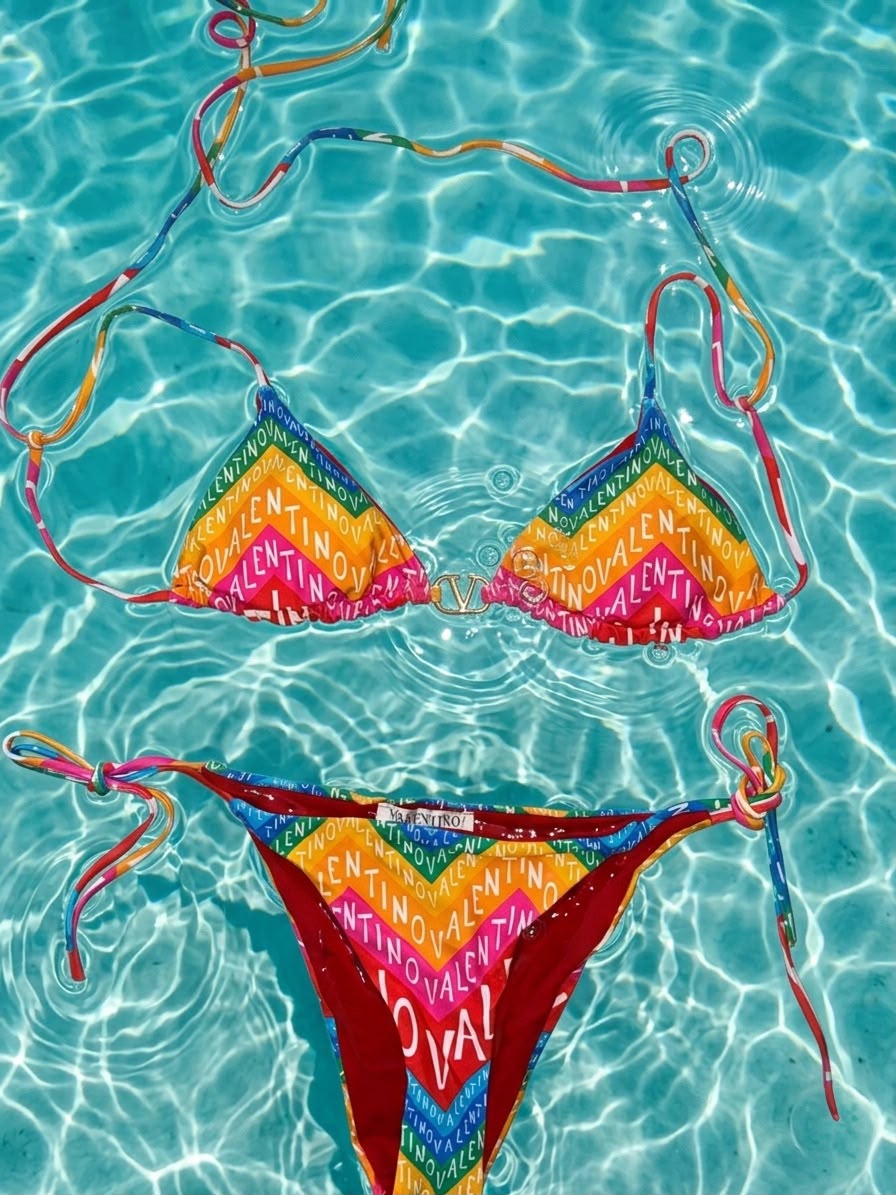 Swimming Versace