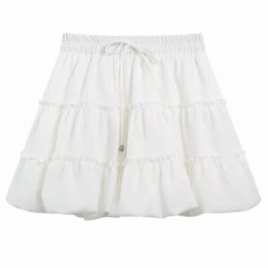 Skirt white basic